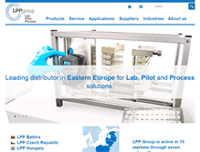 Tablet Screenshot of lpp-equipment.com